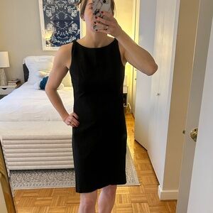 M.M. Lafleur dark gray dress. Size 8